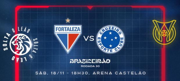 SAIU A ESCALAÇÃO DO CRUZEIRO FORTALEZA X CRUZEIRO 