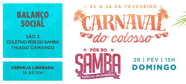 Por do Samba de Carnaval
