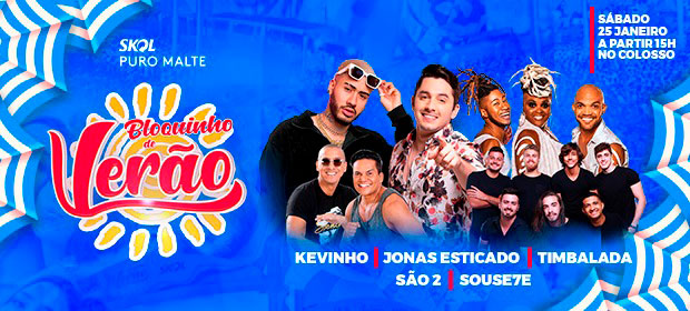 Bloquinho de Verao - 25 Jan