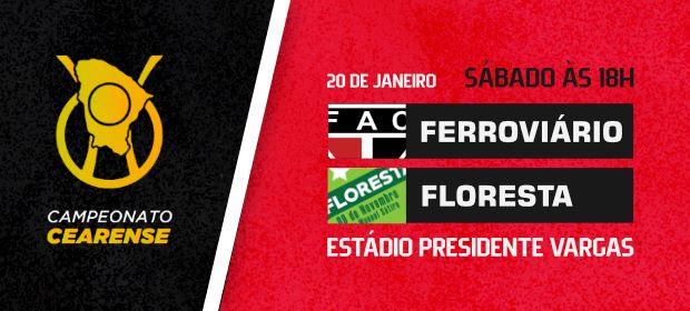 Ferroviario x Floresta Ferroviario x Floresta