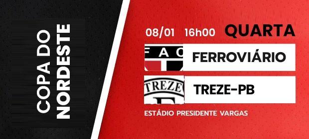 Ferroviario x Treze- PB Ferroviario x Treze- PB