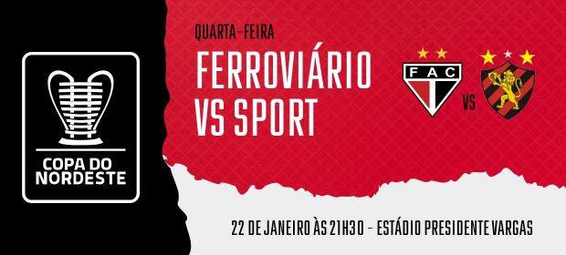 Ferroviario x Sport