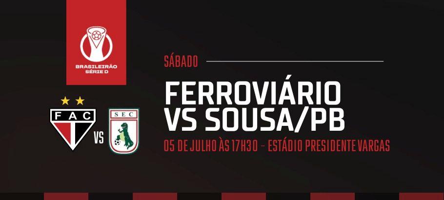 Ferroviario x Sousa - PB Ferroviario x Sousa - PB